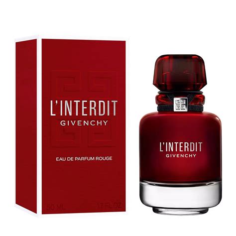 givenchy l'interdit rouge femme|l interdit givenchy price.